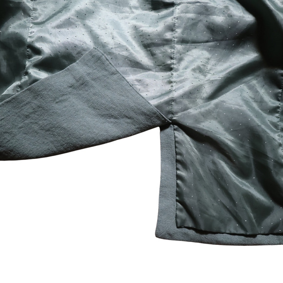 H&M Cotton Linen Blazer Sage Green Single-Breasted US 18 (Fits Like 12) SoftGirl - Picture 12 of 16